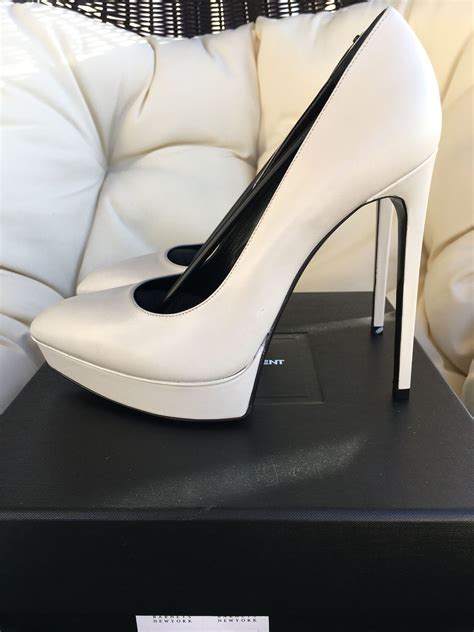 saint laurent platform heels